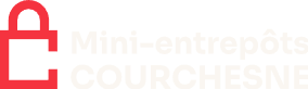 logo des mini-entrepôts courchesne